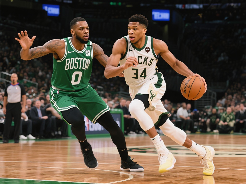 拿起笔预测未来,谁将称霸季后赛?绘制你的冠军路线图! 以今年的NBA季后赛为例,假设东部有两支